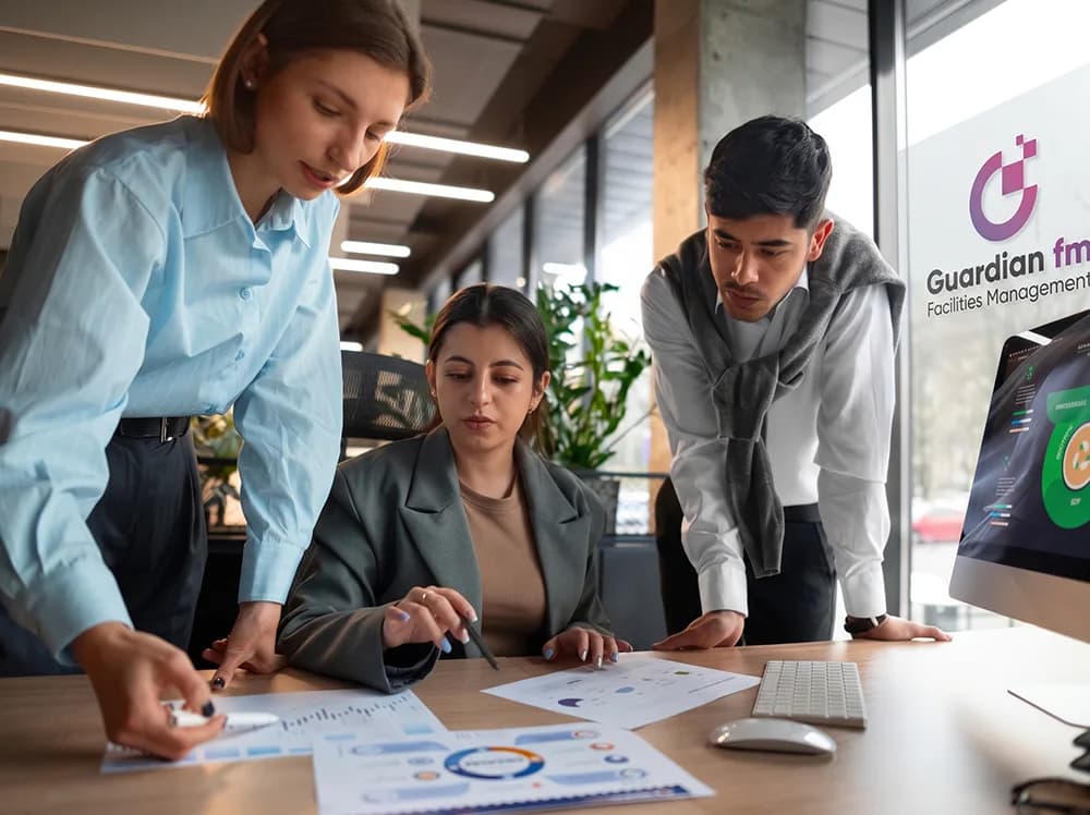 Planning facilities services with a client team