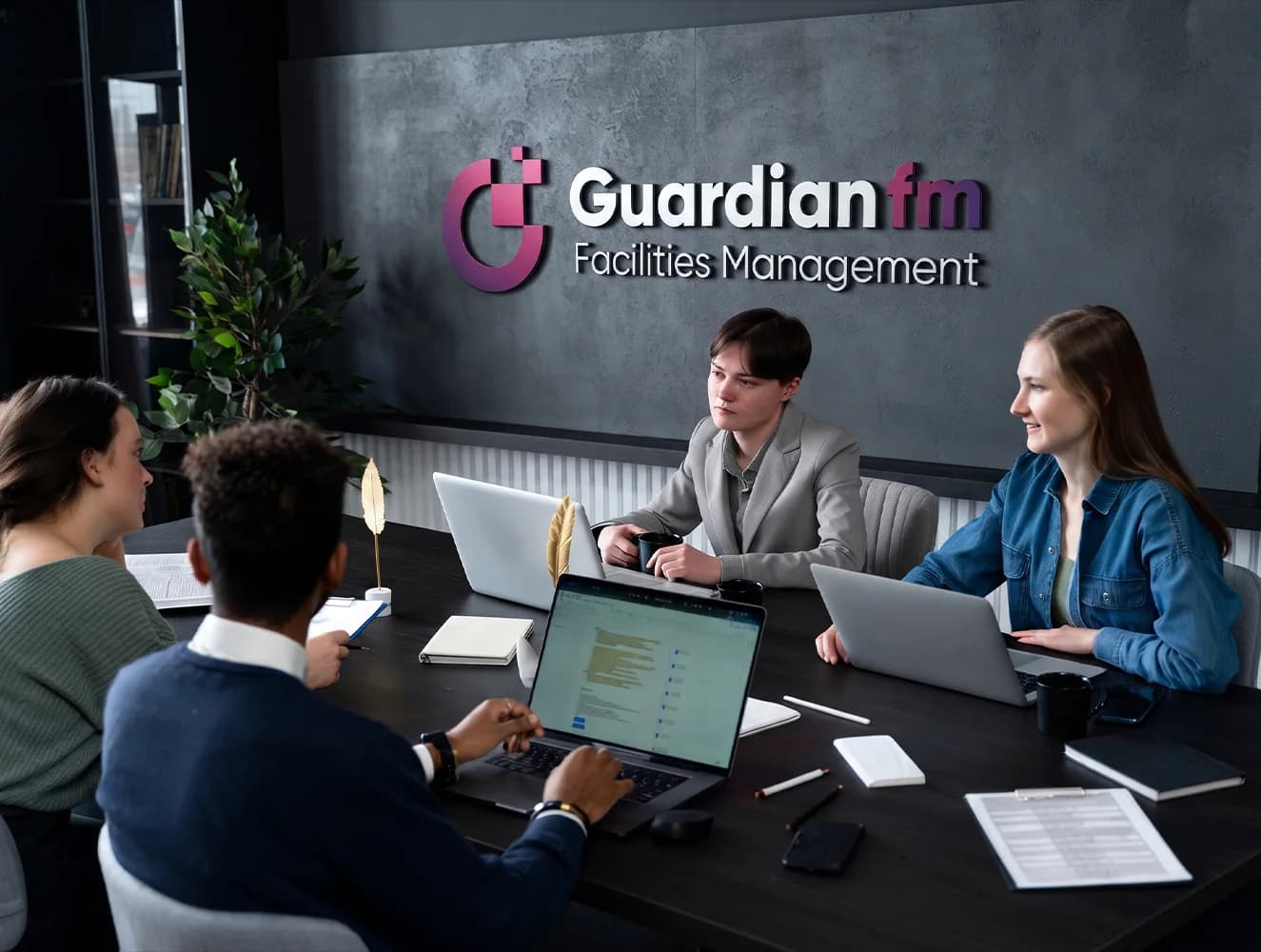 Guardian FM team supporting client sites